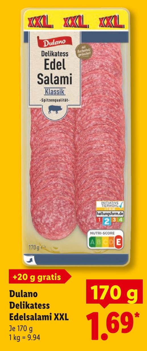 Delikatess Edelsalami XXL