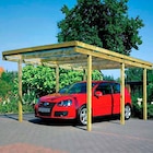 Carport mit Flachdach im Angebot bei Hagebaumarkt in Schwerin Carport mit Flachdach Angebote von Mr. Gardener bei Hagebaumarkt Schwerin für 299,00 €