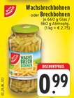 Wachsbrechbohnen oder Brechbohnen Angebote von GUT&GÜNSTIG bei EDEKA Bottrop für 0,99 €