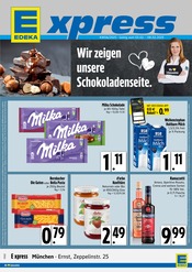 Aktueller E xpress Discounter Prospekt in Putzbrunn und Umgebung, "Wir zeigen unsere Schokoladenseite." mit 4 Seiten, 03.02.2025 - 08.02.2025