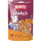 Aktuelles RINTI Chicko's Plus Käsewürfel mit Huhn 225 g Angebot bei Zookauf in Hannover ab 4,79 €
