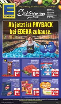 EDEKA Prospekt "Wir lieben Lebensmittel!" mit  Seiten (Baiersdorf)