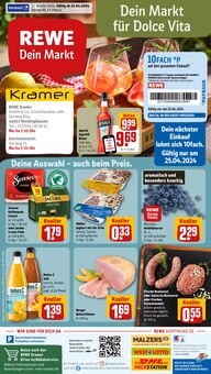 Aktueller REWE Prospekt "Dein Markt" Seite 1 von 30 Seiten für Recklinghausen