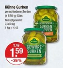 Schlesische Gurkenhappen im V-Markt Prospekt Schlesische Gurkenhappen von Kühne im aktuellen V-Markt Prospekt für 1,59 €