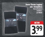 Damen Thermo-Leggings Angebote bei EDEKA Weimar für 3,99 €
