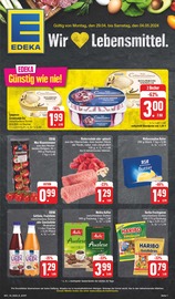 Aktueller EDEKA Supermarkt Prospekt in Hartha und Umgebung, "Wir lieben Lebensmittel!" mit 24 Seiten, 29.04.2024 - 04.05.2024