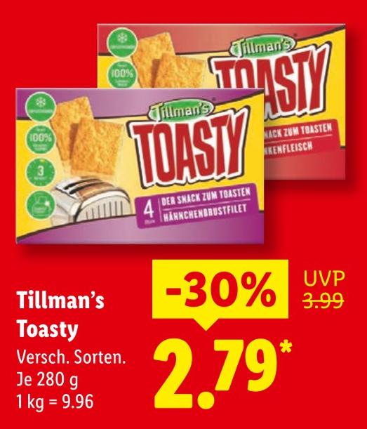 Toasty Hähnchenbrustfilet