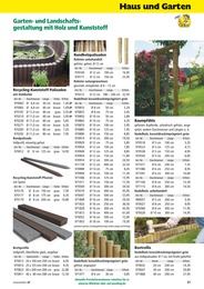 Gartenzaun Angebot im aktuellen Holz Possling Prospekt auf Seite 81