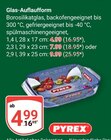 Glas-Auflaufform im Angebot bei GLOBUS in Herne Glas-Auflaufform Angebote von PYREX bei GLOBUS Herne für 4,99 €
