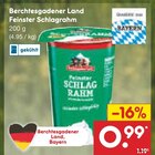 Feinster Schlagrahm Angebote von Berchtesgadener Land bei Netto Marken-Discount Hof für 0,99 €