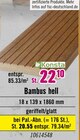 Bambus hell im Angebot bei Hornbach in Wolfsburg Bambus hell Angebote von Konsta bei Hornbach Wolfsburg für 20,55 €
