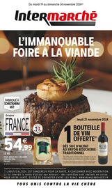 Prospectus Intermarché à Dannemarie, "L'IMMANQUABLE FOIRE À LA VIANDE", 28 pages de promos valables du 19/11/2024 au 24/11/2024