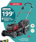 Mr.Bricolage Saint-Donat-sur-l'Herbasse - Promo Tondeuse sur batterie 2 x 20 V poussée Promo Tondeuse sur batterie 2 x 20 V poussée à 199,00 € dans le catalogue Mr.Bricolage à Saint-Donat-sur-l'Herbasse