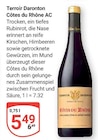 Côtes du Rhône AC Angebote von Terroir Daronton bei GLOBUS Kerpen für 5,49 €