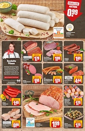 Wurst im REWE Prospekt in Ettlingen Aktueller REWE Prospekt mit Wurst, "Dein Markt", Seite 10