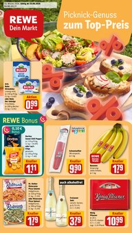 Pizza im aktuellen REWE Prospekt (Münster) Pizza im REWE Prospekt "Dein Markt" mit 24 Seiten (Münster)