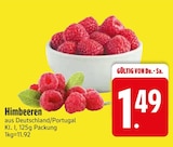 Himbeeren von  im aktuellen EDEKA Prospekt für 1,49 €