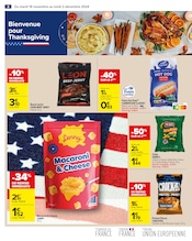 Promos Crackers dans le catalogue "BIENVENUE POUR THANKSGIVING" de Carrefour à la page 6