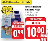 EDEKA - Haltbare fettarme Milch Angebot im Prospekt Haltbare fettarme Milch bei EDEKA im Prospekt "" für 0,99 €