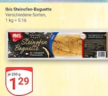 Steinofen-Baguette Angebote von Ibis bei GLOBUS Salzgitter für 1,29 €