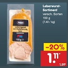 Leberwurst-Sortiment bei Netto Marken-Discount im Gangelt Prospekt für 1,11 €