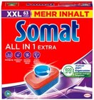 Excellence 4 in 1 Caps oder All in 1 Extra Tabs Angebote von SOMAT bei Penny-Markt Aalen für 7,99 €
