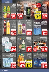 Cola im EDEKA Prospekt in Waltrop Aktueller EDEKA Prospekt mit Cola, "Aktuelle Angebote", Seite 12