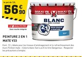Promo Peinture 2 en 1 Mate à 56,90 € dans le catalogue Tout Faire à Puceul