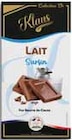 Tablette de chocolat surfin - Klaus en promo chez Intermarché Besançon à 2,65 €