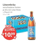 Bier im V-Markt Prospekt Bier von Löwenbräu im aktuellen V-Markt Prospekt für 10,99 €