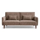 Canape velours andrew taupe - B&M à Tours Canape velours andrew taupe en promo chez B&M Tours à 199,99 €
