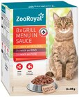 Grill Menü in Sauce im Angebot bei REWE in Soest Grill Menü in Sauce Angebote von ZooRoyal bei REWE Soest für 3,33 €