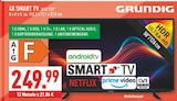 4K Smart TV VUX 722 Angebote von Grundig bei Marktkauf Dortmund für 249,99 €