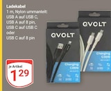 Ladekabel USB A auf USB C Angebote bei GLOBUS Leipzig für 1,29 €