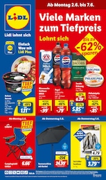 Aktueller Lidl Discounter Prospekt für Flacht 02.06.2025 - 07.06.2025 Lidl Prospekt für Flacht mit 66 Seiten