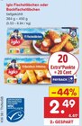 Fischstäbchen oder Backfischstäbchen von iglo im aktuellen Netto Marken-Discount Prospekt für 2,49 €