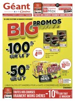 Catalogue Géant Casino à Valence, avec 72 pages Prospectus Géant Casino à Valence, "Big promos", 72 pages, 26/10/2020 - 08/11/2020