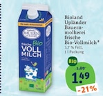 tegut Rodenbach - frische Bio-Vollmilch Angebot im Prospekt frische Bio-Vollmilch bei tegut im Rodenbach Prospekt für 1,49 €