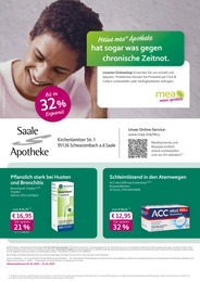 Apotheke Prospekt von mea - meine apotheke in Oberkotzau Aktueller mea - meine apotheke Apotheken Prospekt für Oberkotzau: Unsere Januar-Angebote mit 4} Seiten, 01.01.2025 - 31.01.2025