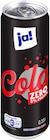 Cola oder Cola Zero von ja! im aktuellen REWE Prospekt für 0,39 €