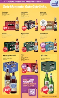 Bier im aktuellen Getränke Hoffmann Prospekt (Rheda-Wiedenbrück) Bier im Getränke Hoffmann Prospekt "Aktuelle Angebote" mit 12 Seiten (Rheda-Wiedenbrück)