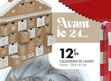 Calendrier de l'Avent en promo chez La Foir’Fouille La Rochelle à 12,99 €