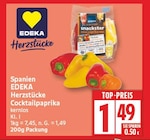 Herzstücke Cocktailpaprika von EDEKA im aktuellen EDEKA Prospekt