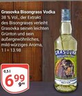Grasovka Bisongrass Vodka im Angebot bei GLOBUS in Neustadt Grasovka Bisongrass Vodka Angebote bei GLOBUS Neustadt für 6,99 €