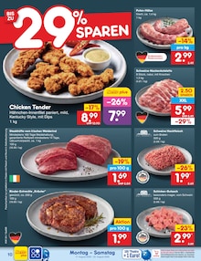 Fleisch im Netto Marken-Discount Prospekt "Aktuelle Angebote" mit 65 Seiten (Bremen)