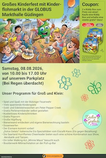 GLOBUS Prospekt der aktuellen Woche, gültig von 03.08.2026 bis 08.08.2026 Aktueller GLOBUS Prospekt "Aktuelle Angebote" mit 34 Seiten