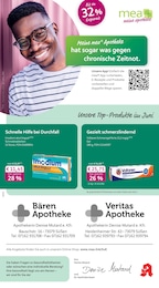 mea - meine apotheke Prospekt für Süßen: "Unsere Juni-Angebote", 4 Seiten, 01.06.2026 - 30.06.2026