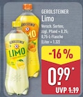 Limo Angebote von Gerolsteiner bei ALDI Nord Minden für 0,99 €