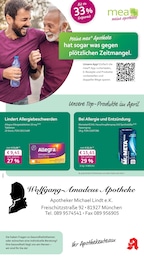mea - meine apotheke Prospekt für München mit 4 Seiten mea - meine apotheke Prospekt für München: "Unsere April-Angebote", 4 Seiten, 01.04.2026 - 30.04.2026