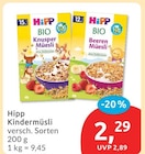 Knusper Müsli von Hipp im aktuellen budni Prospekt